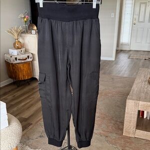 bishop + young Charcoal Jogger Pants